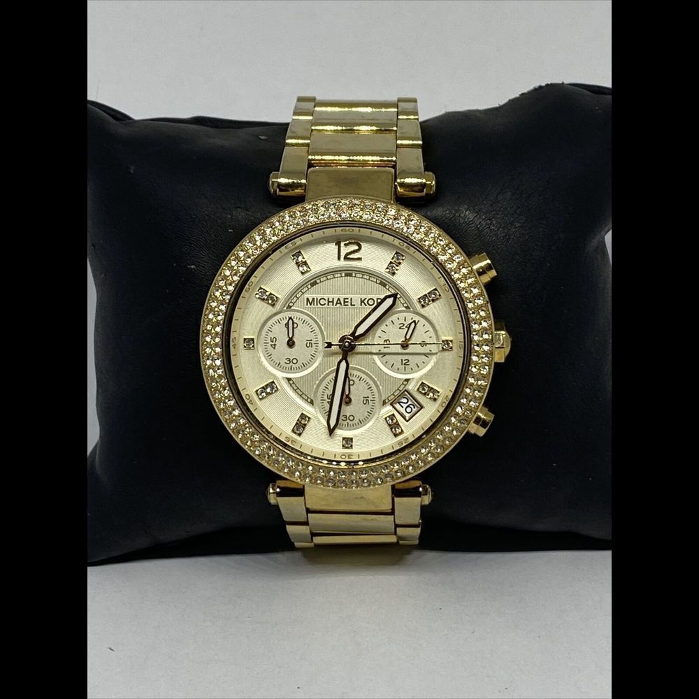 Michael Kors Parker MK5354 Womens Stainless Steel Analog Dial Quartz Watch UC784
